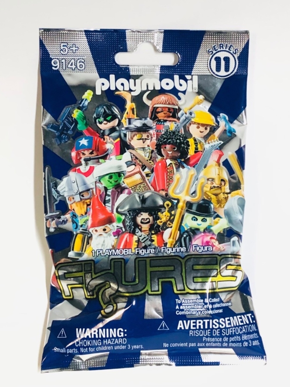NEW Playmobil Figures Blind Bag Series 11 Blue